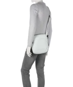 Japan RE Oyabe RE Umhängetasche recyceltes Nylon hellgrau