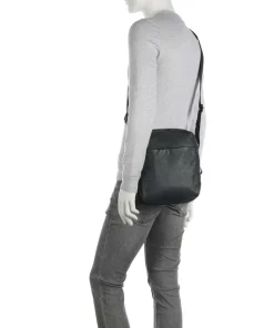 Japan RE Oyabe RE Umhängetasche recyceltes Nylon schwarz