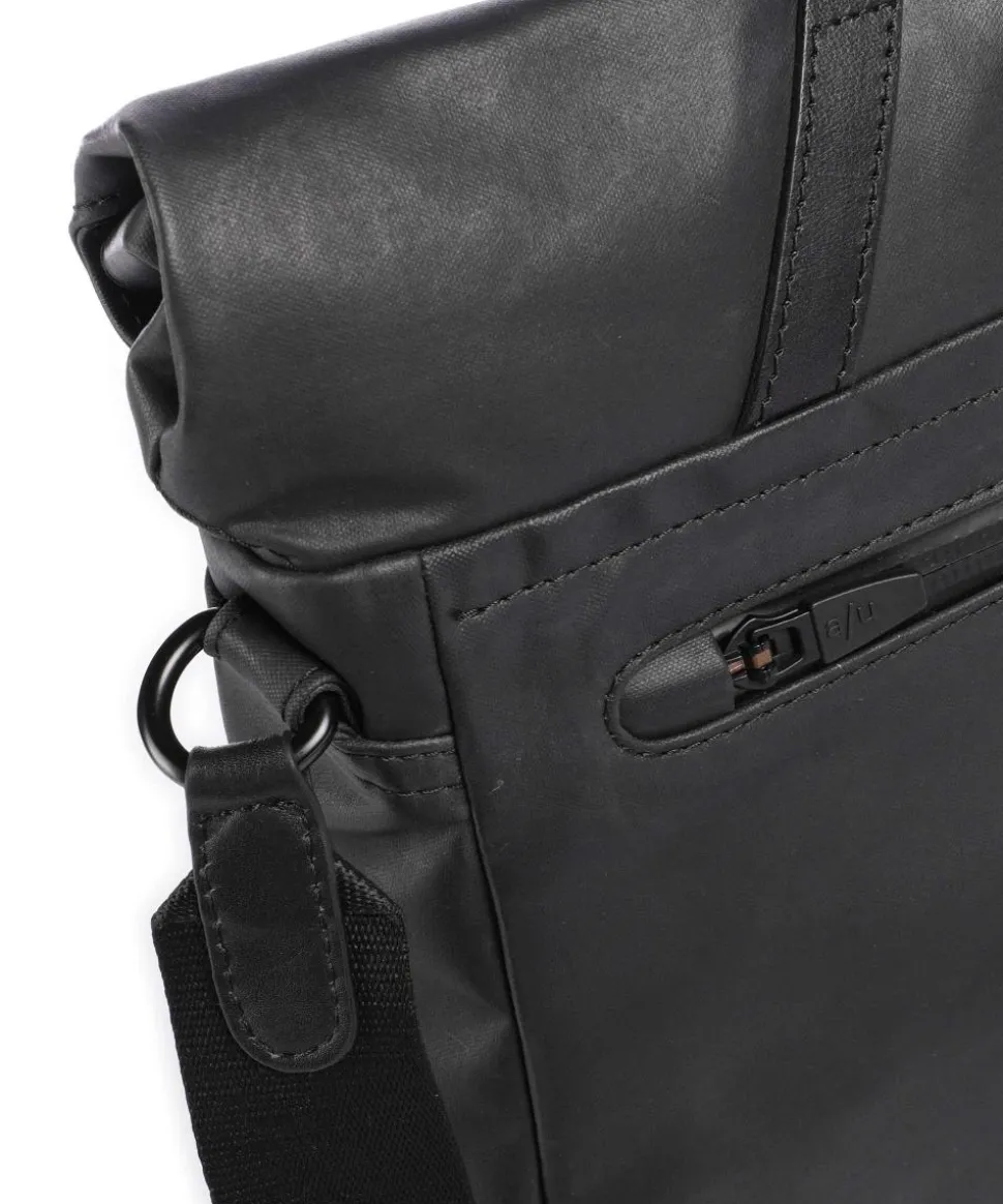 Japan RE Seki RE Umhängetasche recyceltes Nylon schwarz