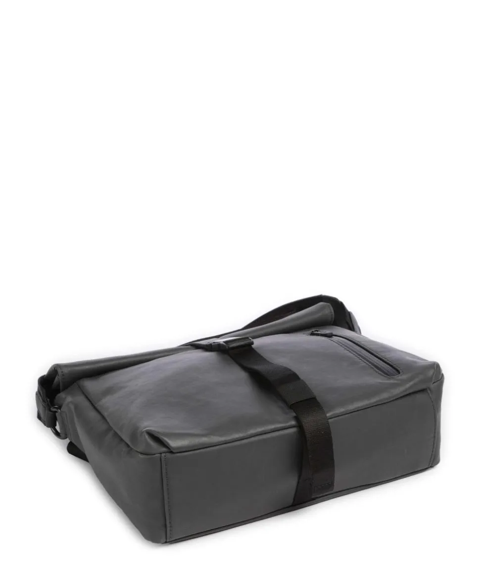 Japan RE Seki RE Umhängetasche recyceltes Nylon dunkelgrau