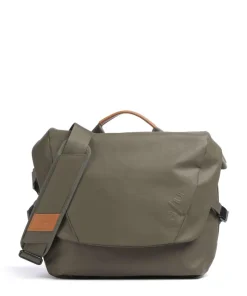 Japan RE Yamakuni RE Kuriertasche 13″ recyceltes Nylon olivgrün