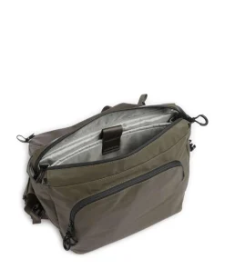 Japan RE Yamakuni RE Kuriertasche 13″ recyceltes Nylon olivgrün