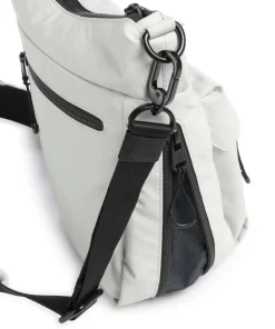 Japan RE Yura RE Umhängetasche recyceltes Nylon hellgrau