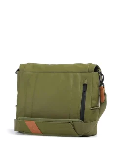 Japan Sendai Kuriertasche Bio-Baumwolle olivgrün