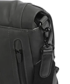 Japan Sendai Kuriertasche Bio-Baumwolle dunkelgrau