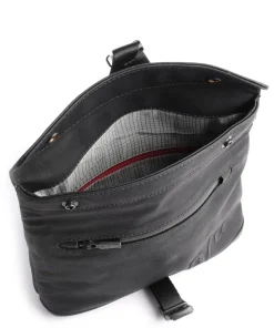 Japan Tsu Umhängetasche Canvas schwarz