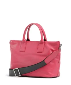 Jaqueline Handtasche fein genarbtes Kalbsleder pink
