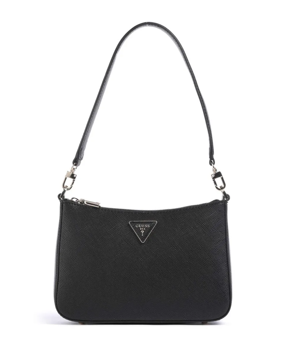 Jazlynn Eco Schultertasche Lederimitat schwarz