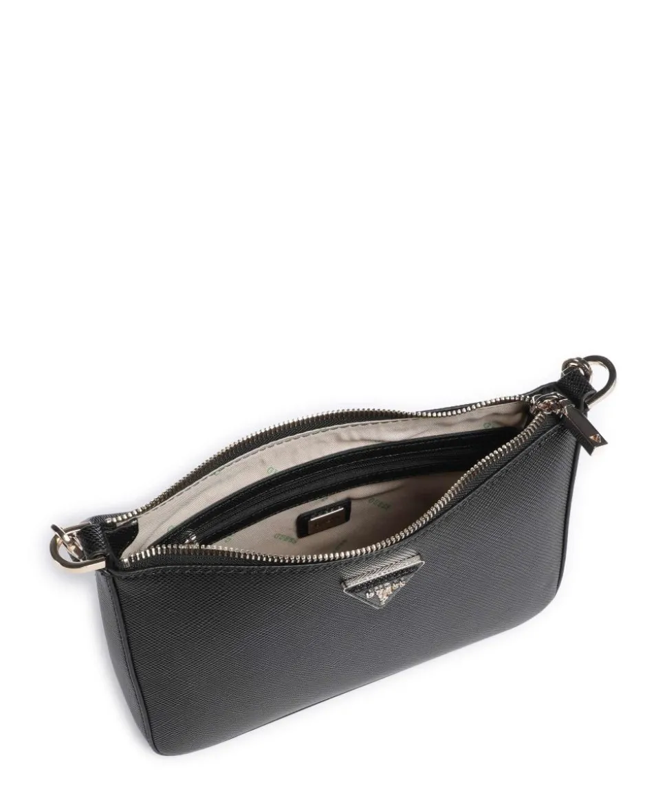 Jazlynn Eco Schultertasche Lederimitat schwarz