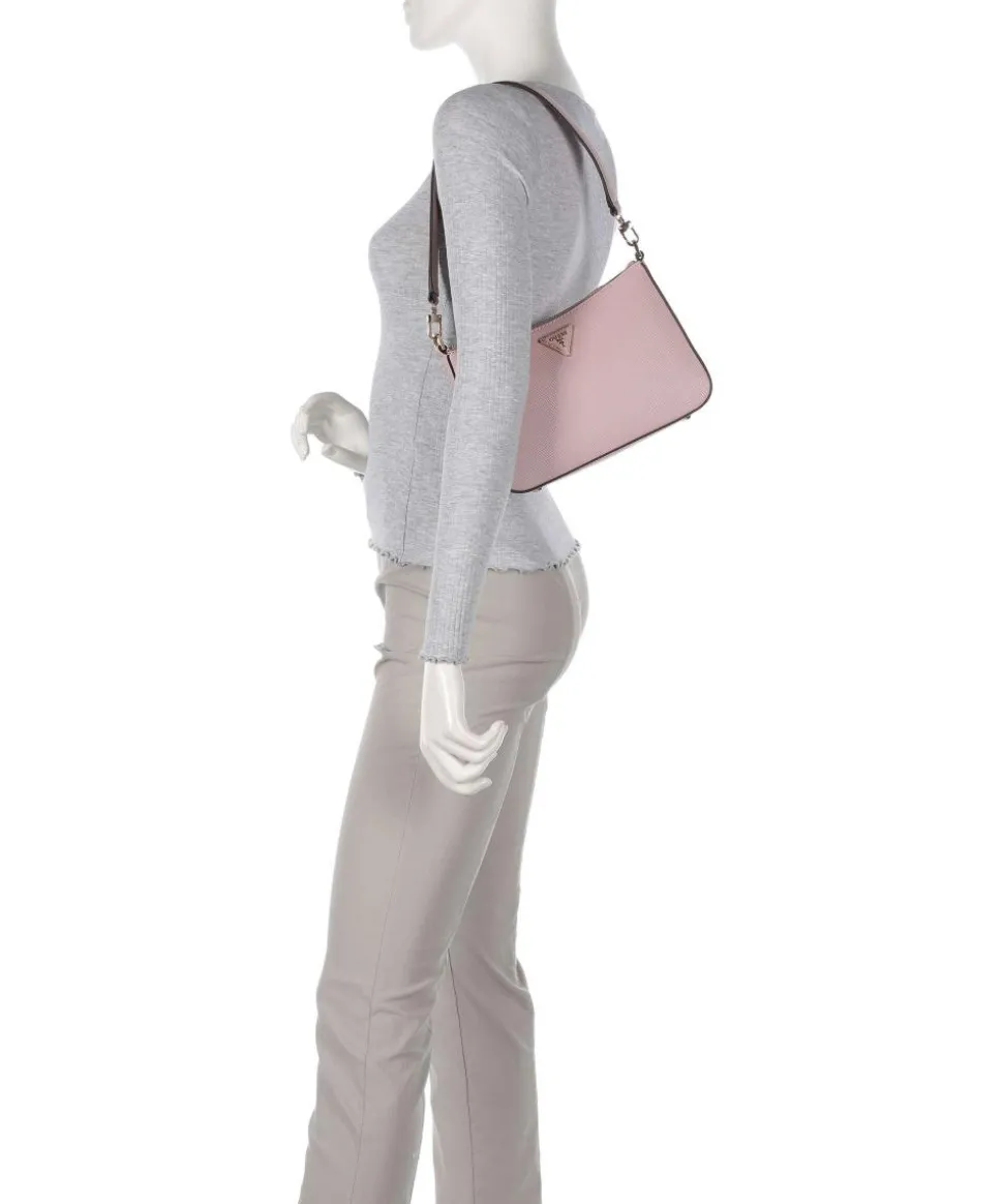 Jazlynn Eco Schultertasche Lederimitat rosa