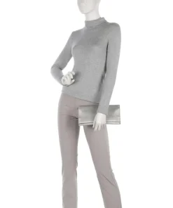 Jeans Cofano Cadea Umhängetasche Lederimitat silber