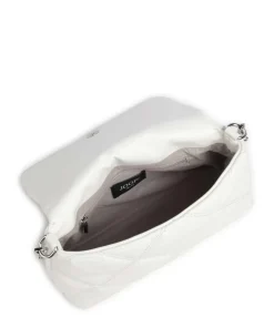 Jeans Confetto Solar Schultertasche Lederimitat weiß