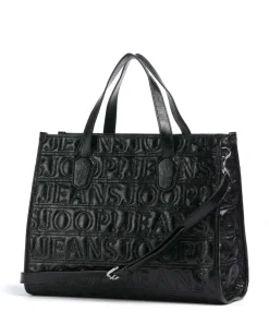 Jeans Iniziale Spiega Aurelia Handtasche Lederimitat schwarz