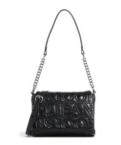 Jeans Iniziale Spiega Solar Schultertasche Lederimitat schwarz