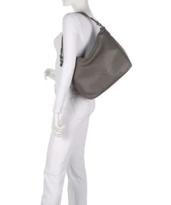 Jeans Lettera 1.0 Dalia Beuteltasche Lederimitat dunkelgrau