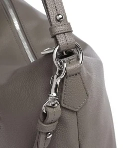 Jeans Lettera 1.0 Dalia Beuteltasche Lederimitat dunkelgrau