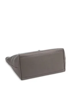 Jeans Lettera 1.0 Lara Shopper genarbtes Leder dunkelgrau