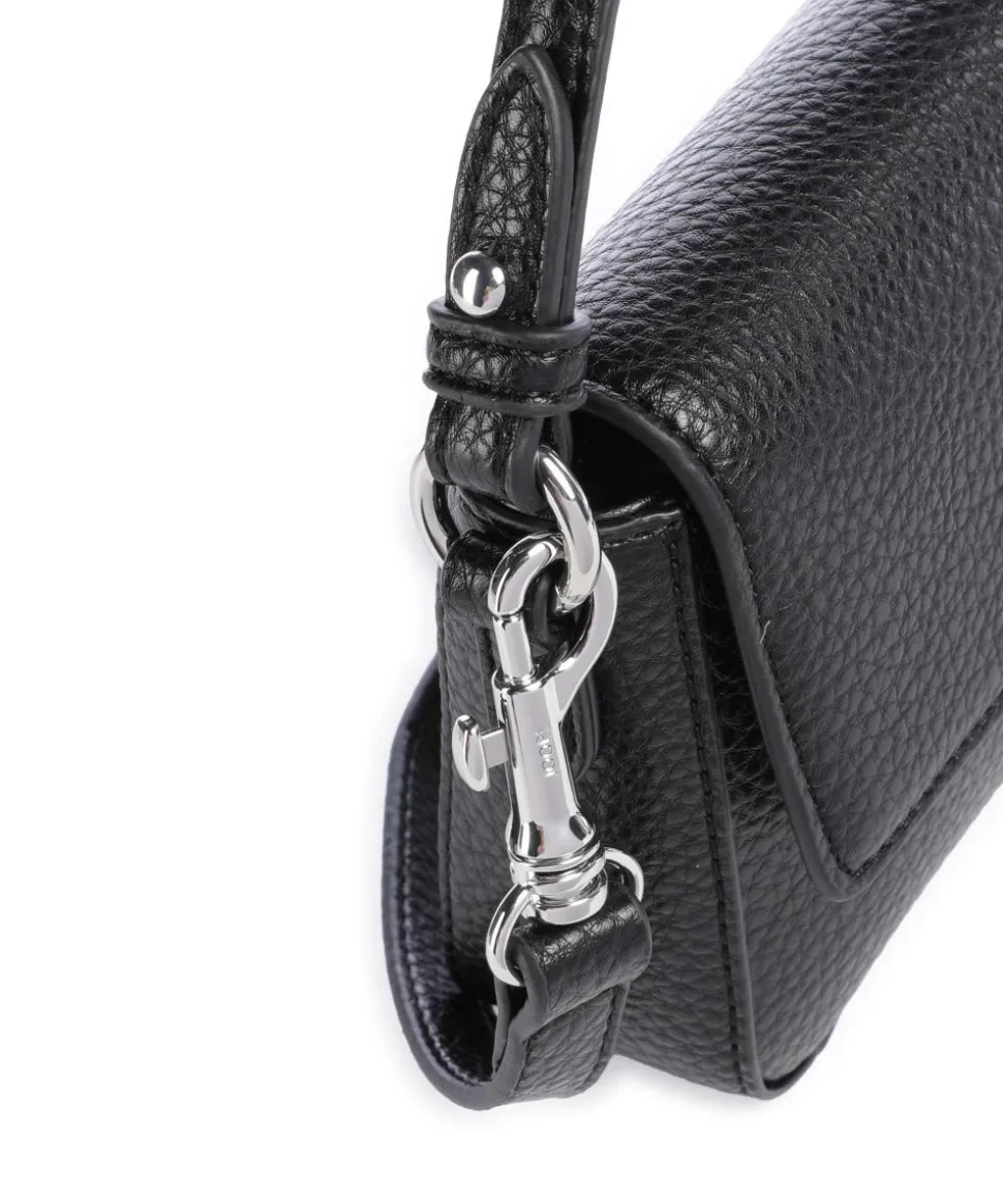 Jeans Principale Nil Schultertasche Lederimitat schwarz