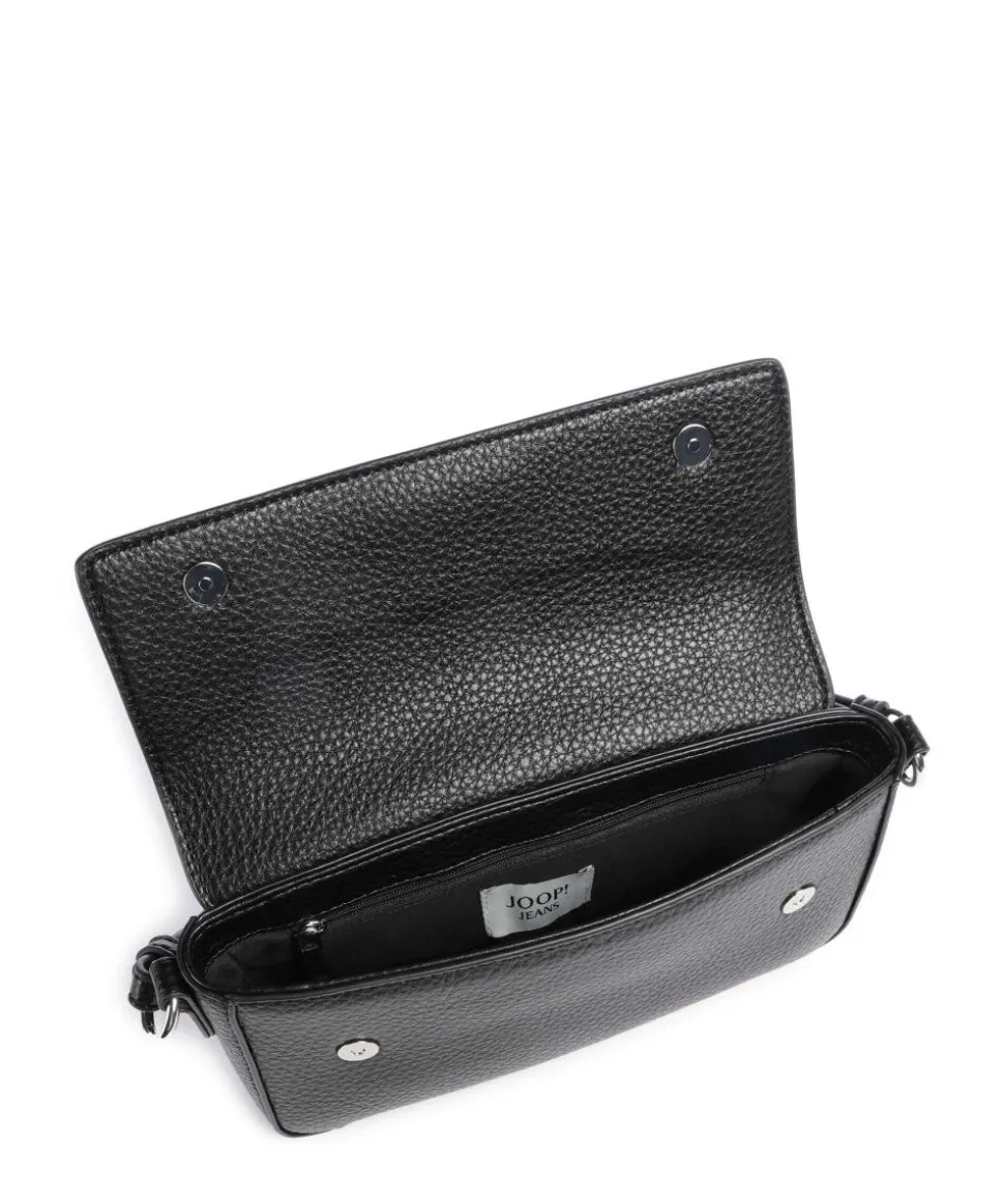 Jeans Principale Nil Schultertasche Lederimitat schwarz