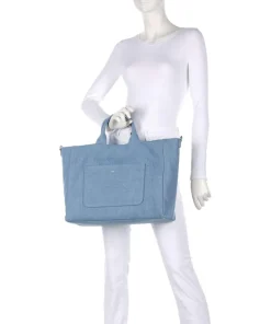 Jeans Raquel Handtasche Baumwolle hellblau