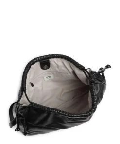 Jeans Soave Sasou Bucket bag Lederimitat schwarz