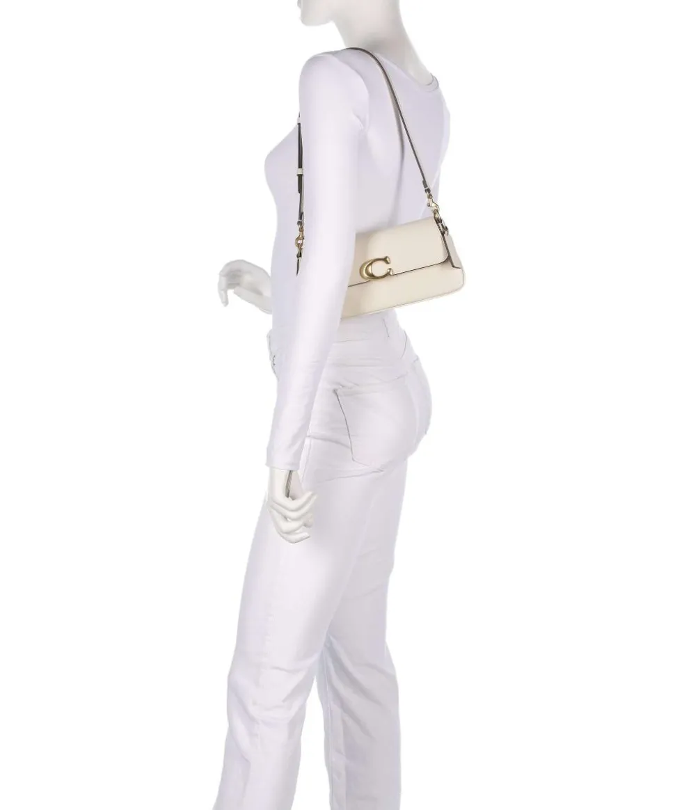 Jet Schultertasche fein genarbtes Rindsleder elfenbein