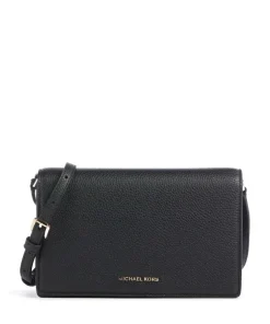 Jet Set Medium Umhängetasche genarbtes Rindsleder schwarz