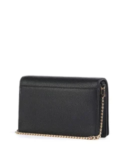 Jet Set Medium Umhängetasche genarbtes Rindsleder schwarz