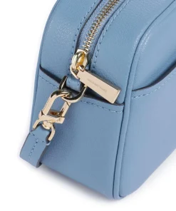 Jet Set Small Umhängetasche genarbtes Rindsleder hellblau