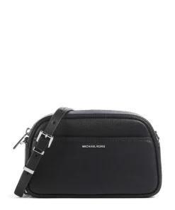 Jet Set Small Umhängetasche genarbtes Rindsleder schwarz