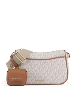 Jet Set Umhängetasche Canvas elfenbein