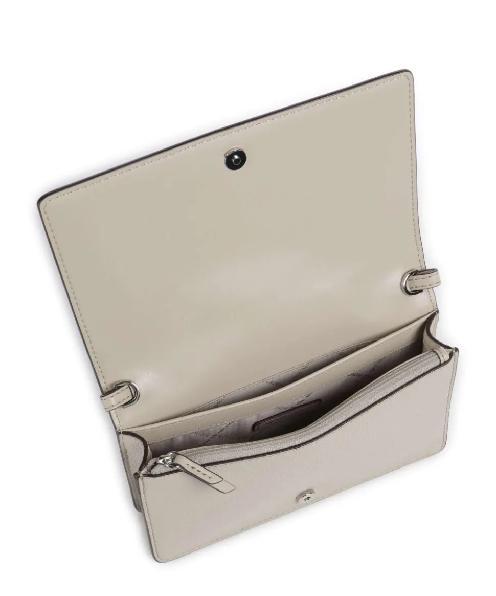 Jet Set Umhängetasche genarbtes Leder sand