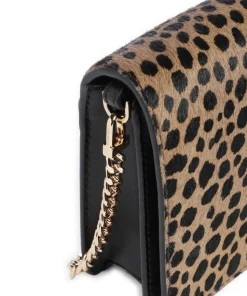 Jet Set Umhängetasche Kalbsleder braun