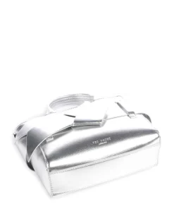 Jimisie Handtasche Lederimitat silber
