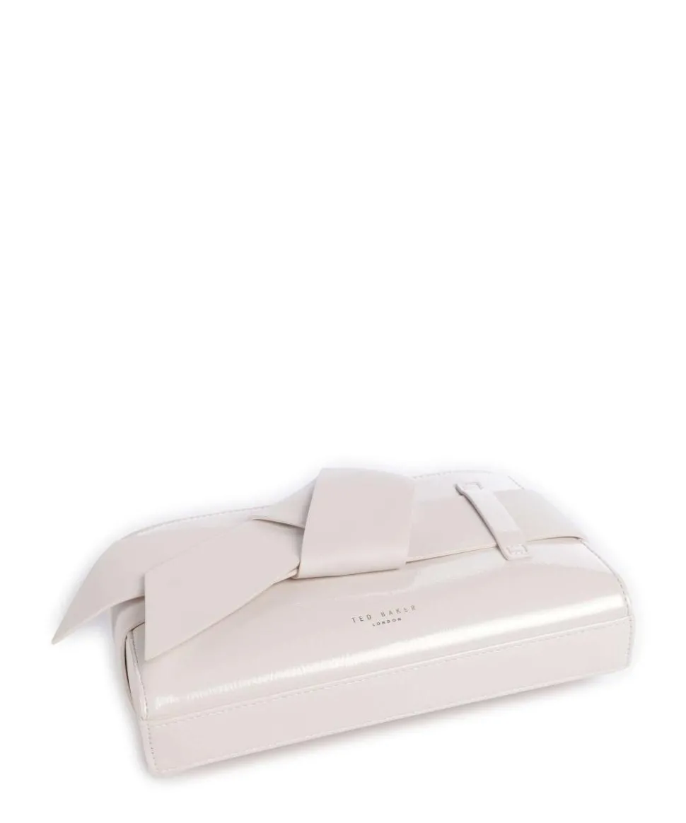 Jimmah Umhängetasche Lederimitat elfenbein