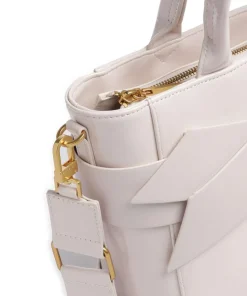 Jimsa Handtasche Lederimitat elfenbein