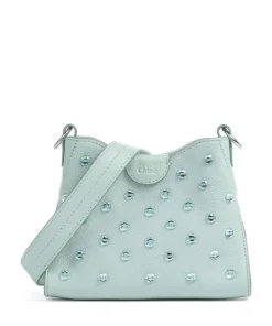 Joan Umhängetasche genarbtes Ziegenleder mintgrün