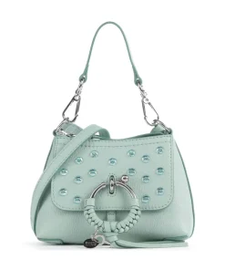 Joan Umhängetasche genarbtes Ziegenleder mintgrün