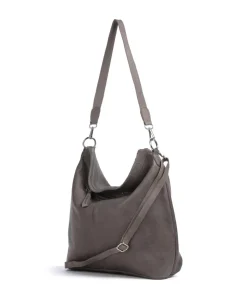 Johannesgasse 2 Beuteltasche genarbtes Rindsleder taupe