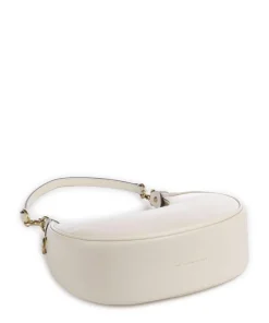 Jonie 22 Schultertasche fein genarbtes Leder creme