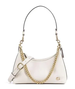 Juliet 25 Schultertasche Rindsleder weiß