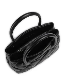 Juliet Handtasche Lederimitat schwarz