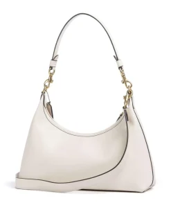 Juliet Schultertasche fein genarbtes Leder elfenbein