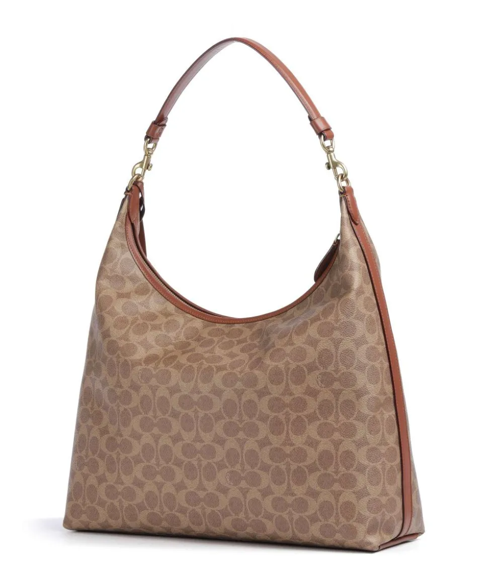 Juliet Signature 38 Beuteltasche Canvas braun