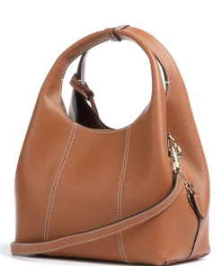 Juliette Handtasche genarbtes Leder tan
