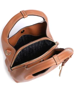 Juliette Handtasche genarbtes Leder tan