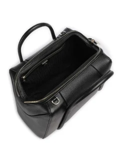 Juliette M Handtasche genarbtes Rindsleder schwarz