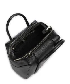 Juliette S Handtasche genarbtes Rindsleder schwarz