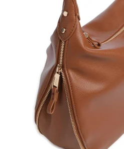 Kaliska L Beuteltasche Lederimitat braun