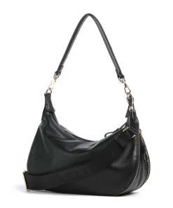 Kaliska M Beuteltasche Lederimitat schwarz